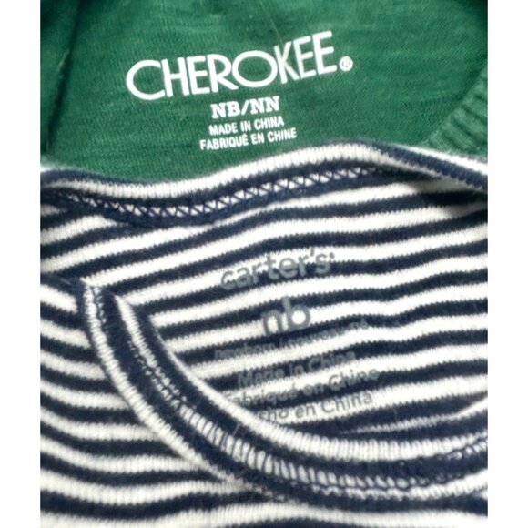 Baby Boy's - 2 Pair of Pants and 4‎ Body Suits - Size Newborn - Picture 8 of 9